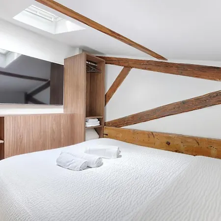 Mykeypers Luxury And Design Loft 2br 6p With Ac Bastille 아파트